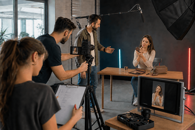 TikTok video produkcija